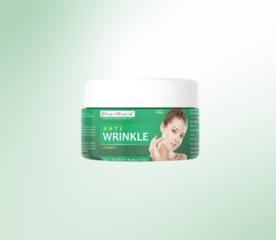 Anti-Wrinkle Cream – Timeless Beauty, Naturally!    Reduces wrinkles, hydrates, and firms the skin with Ayurvedic herbs. Suitable for all skin types, it works as a day cream and night care solution.    Use daily for youthful, glowing skin!