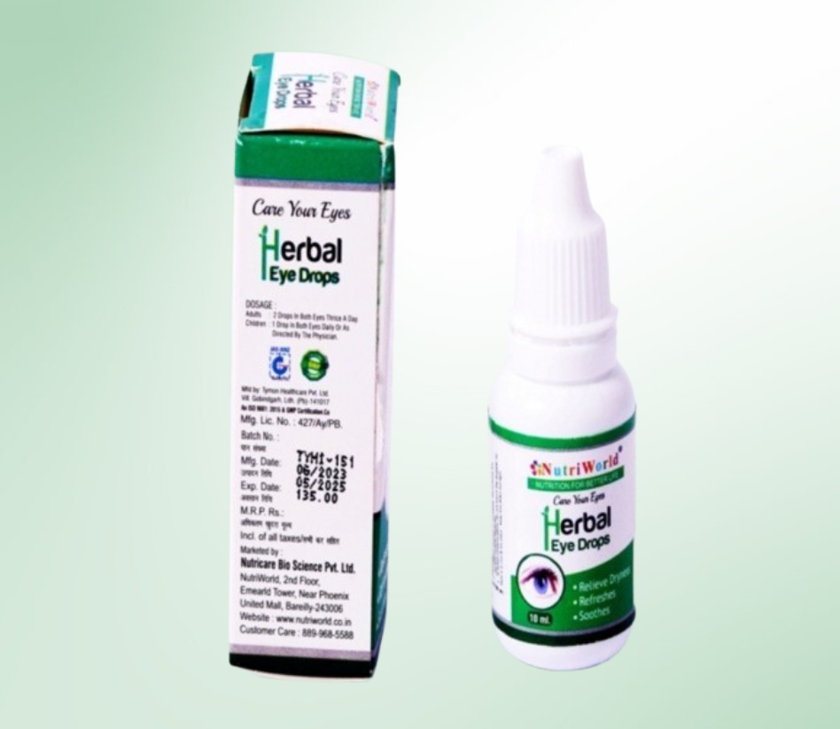 Care Your Eyes – Herbal Eye Drops :    A natural solution for eye strain, dryness, itching, and weak eyesight. Enriched with 19 herbal ingredients, it soothes, hydrates, and protects your eyes. Safe for all ages!