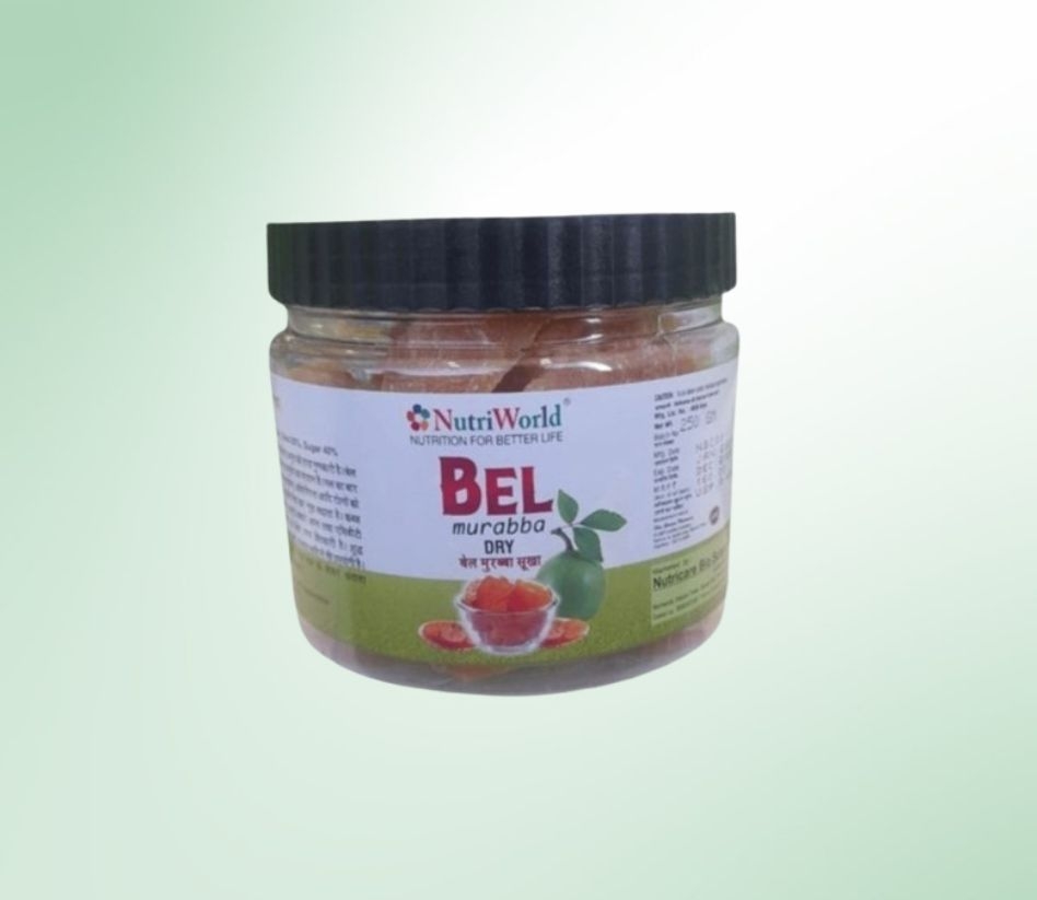 <div>     <h5>NutriWorld Bel Fruit Candy</h5>     <p>Introducing NutriWorld Bel Fruit Candy, a delicious and healthy treat made from natural Bel fruit for a perfect balance of taste and nutrition.</p> </div>