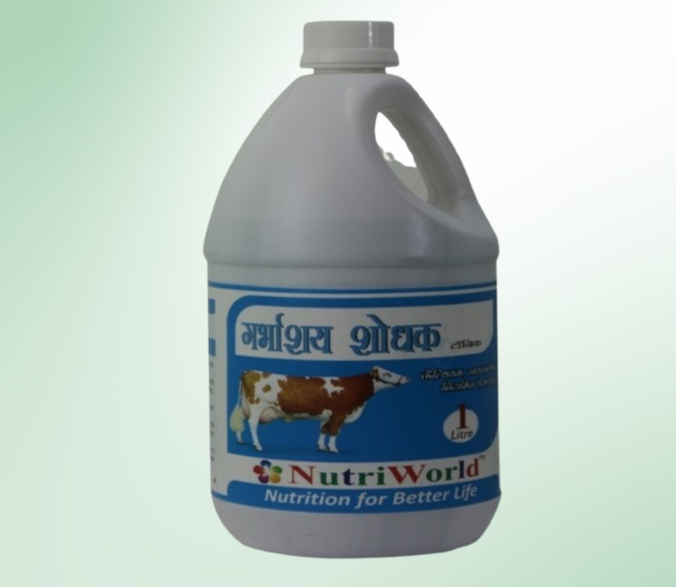 <h2>Garbhasay Sodhak – For Post-Birth Recovery</h2>     <p>Garbhasay Sodhak is a highly beneficial tonic for animals immediately after giving birth. It helps prevent issues like retained placenta and post-birth weakness.</p>     <p>Sometimes, due to weakness, animals are unable to stand after delivery; this tonic aids in recovery and strengthens them.</p>     <p>Using Garbhasay Sodhak after birth helps animals regain strength and return to full milk production quickly.</p>