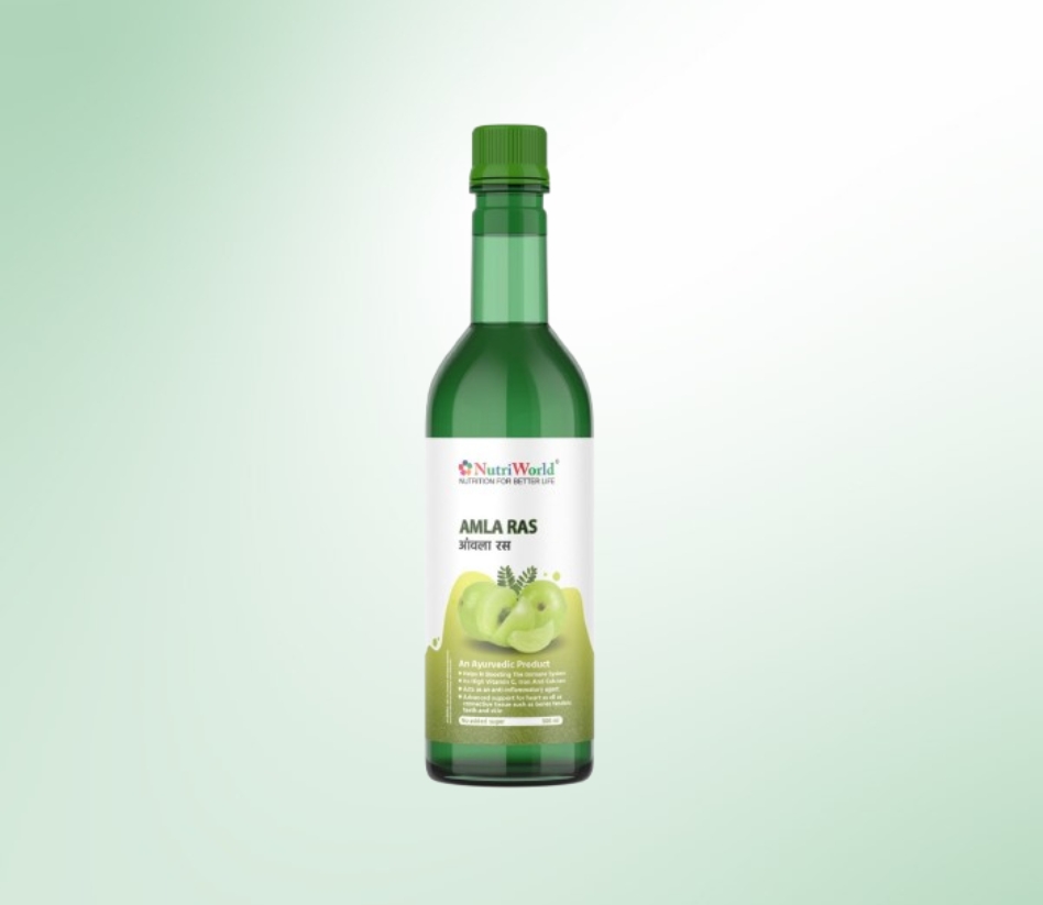 Amla Juice – Pure Health in Every Sip :  Boosts immunity, improves digestion, strengthens hair, and enhances skin health. A natural Ayurvedic tonic for overall wellness!