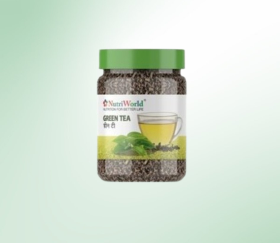 NutriWorld Green Tea – Refreshing & Healthy :    Rich in antioxidants, NutriWorld Green Tea aids weight loss, boosts immunity, supports heart health, and enhances digestion. A natural, chemical-free beverage for overall well-being.